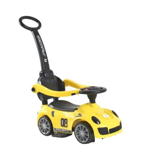 صورة سيارة دفع أطفال بمقبض تحكم